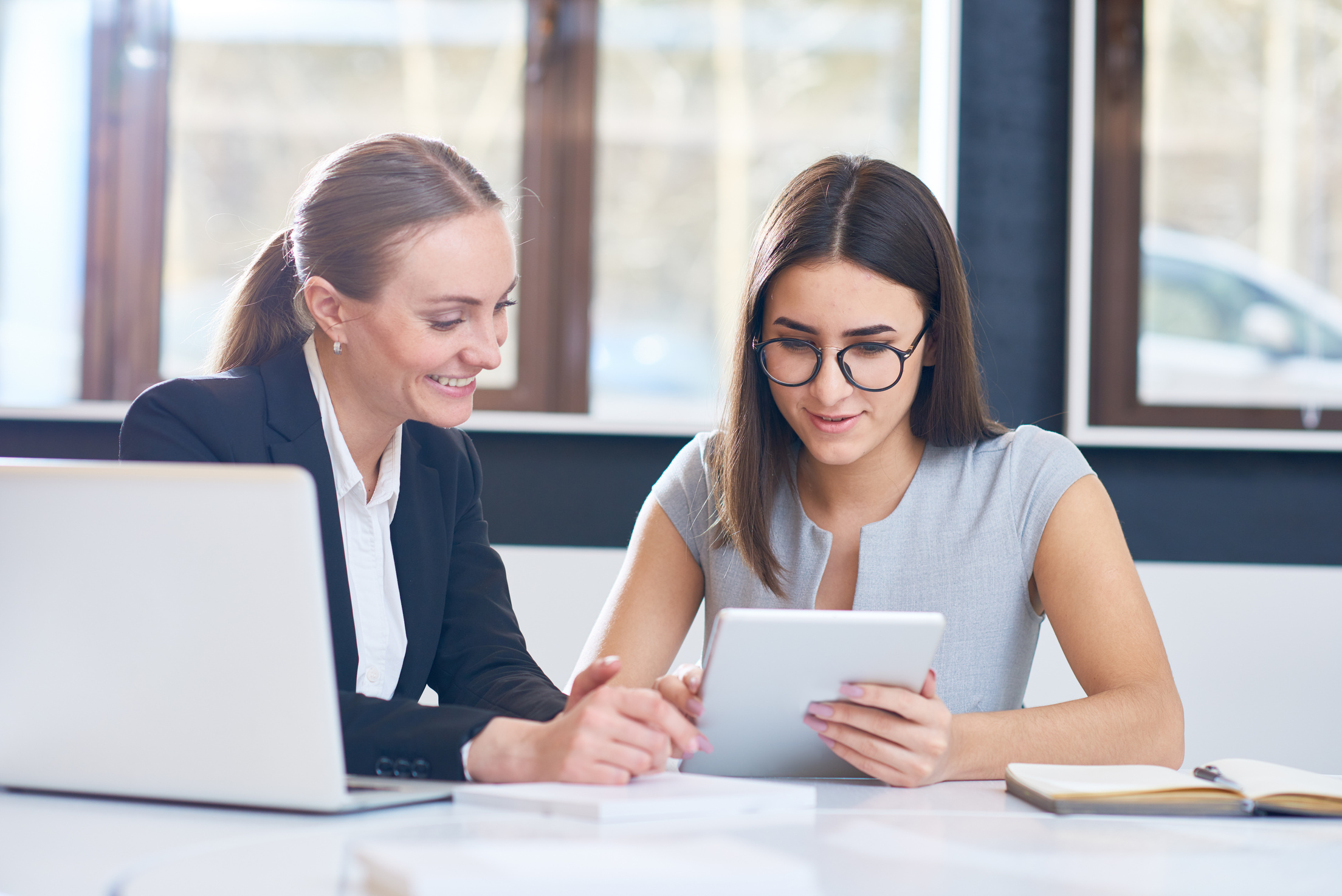 Enterprising female business partners